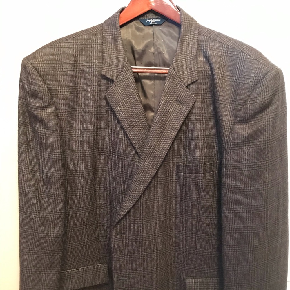 Joseph & Feiss Gold Brown Sport Coat Size 56 Long